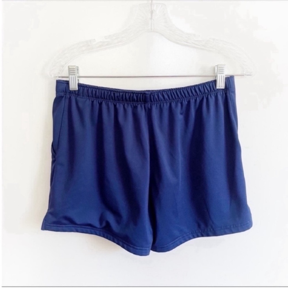 Slazenger shorts blue athletic golf tennis elastic waistband - Picture 7 of 7